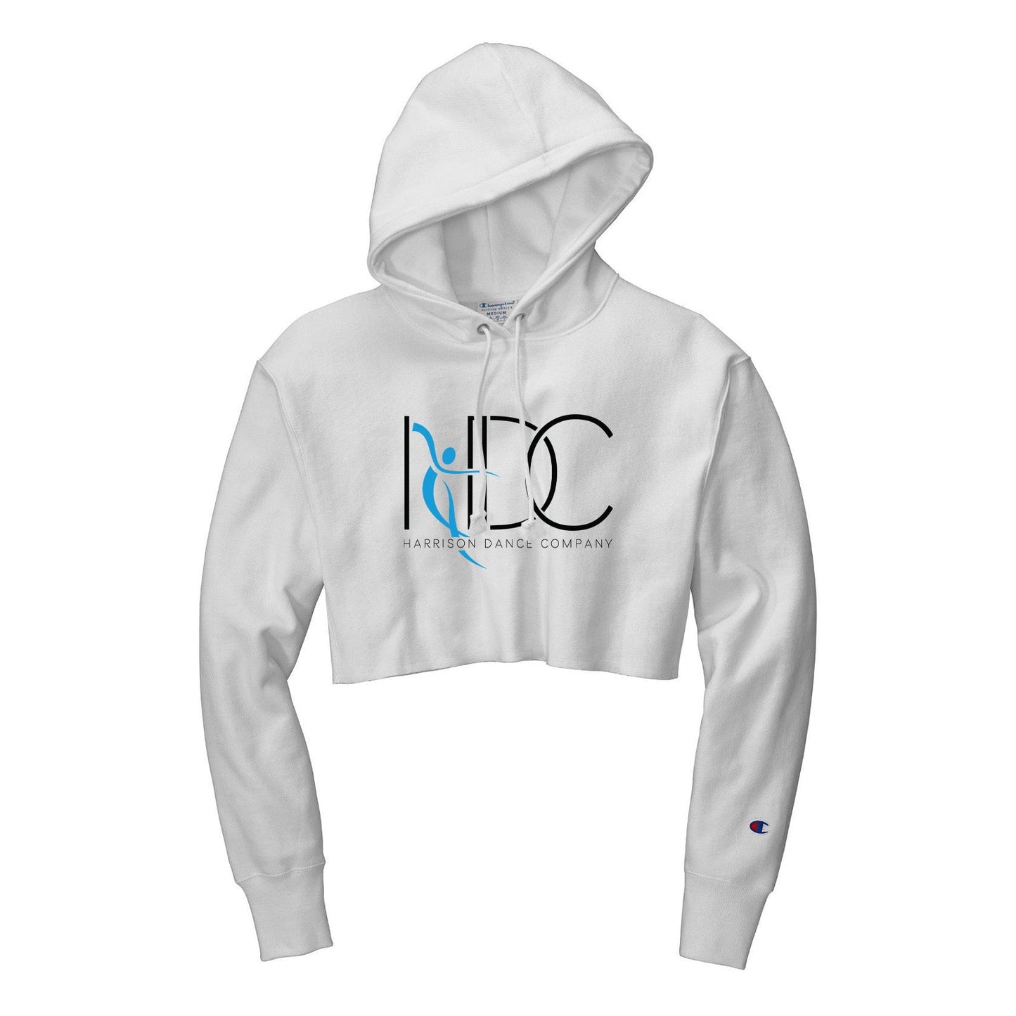 Harrison Dance Company - Champion Women's Reverse Weave Cropped Cut - Off Hooded Sweatshirt - Mato & Hash