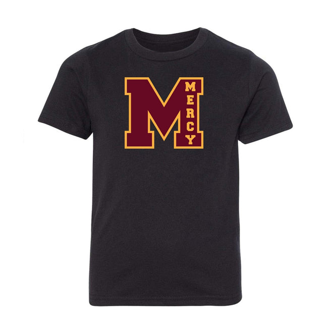 Mercy HS - Mercy Crest Youth Next Level Blend Tee