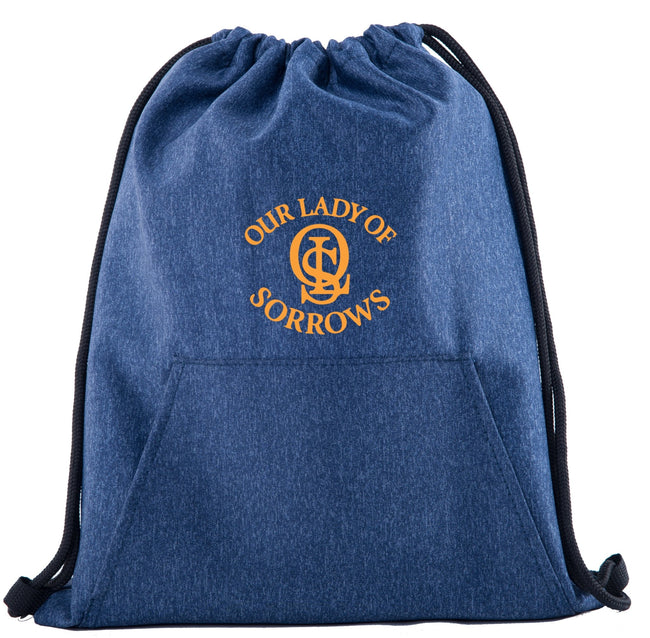 OLS Spiritmark Drawstring Bag w/ Pocket
