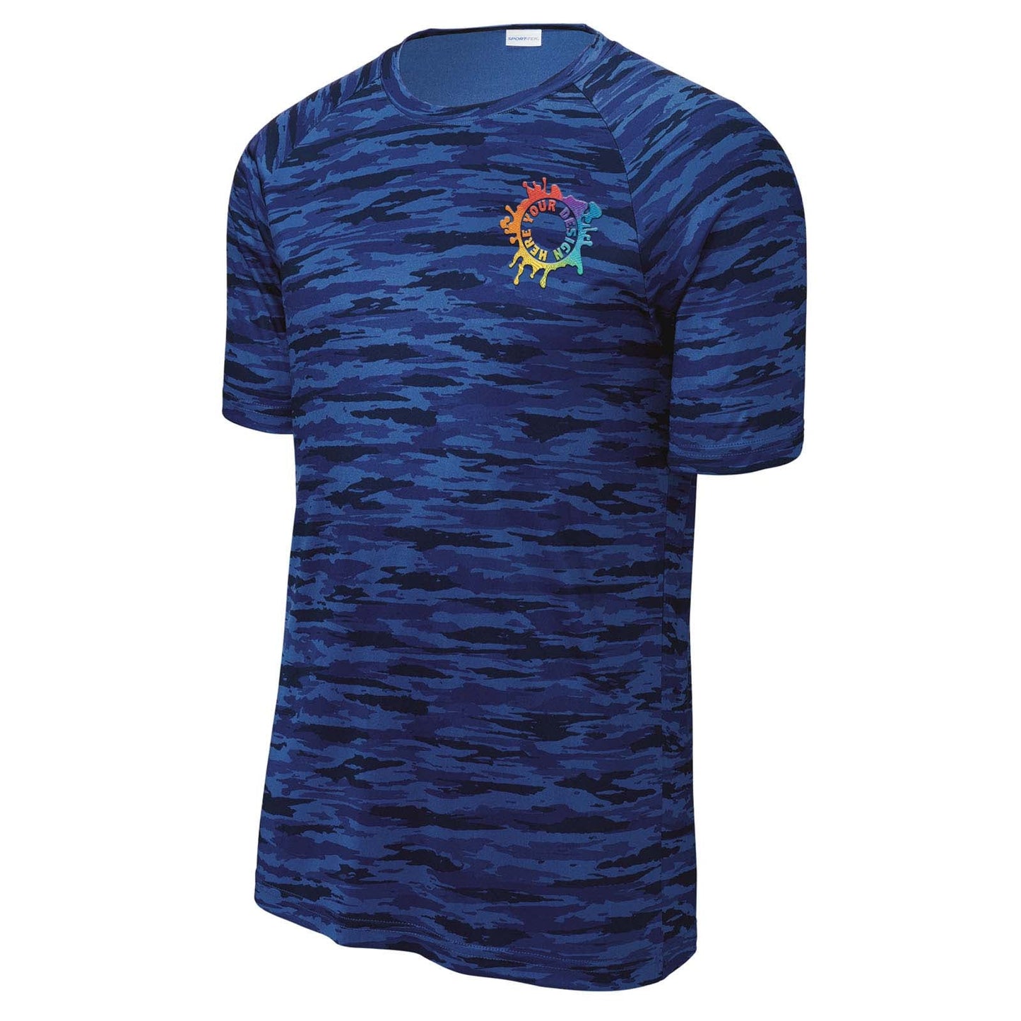 Sport-Tek® Drift Camo Tee Emrboidery