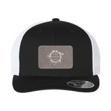 Flexfit 110M Trucker Mesh-Back Cap with Laser Engraved Patch