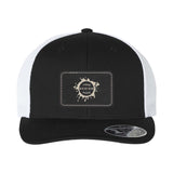 Flexfit 110M Trucker Mesh-Back Cap with Laser Engraved Patch