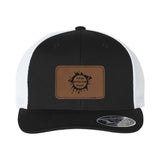 Flexfit 110M Trucker Mesh-Back Cap with Laser Engraved Patch