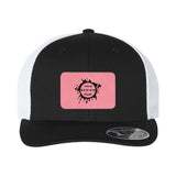 Flexfit 110M Trucker Mesh-Back Cap with Laser Engraved Patch