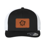 Flexfit 110M Trucker Mesh-Back Cap with Laser Engraved Patch