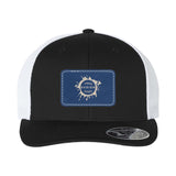 Flexfit 110M Trucker Mesh-Back Cap with Laser Engraved Patch
