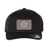 Flexfit 110M Trucker Mesh-Back Cap with Laser Engraved Patch