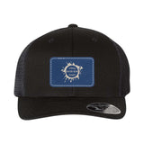 Flexfit 110M Trucker Mesh-Back Cap with Laser Engraved Patch