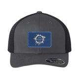 Flexfit 110M Trucker Mesh-Back Cap with Laser Engraved Patch