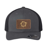 Flexfit 110M Trucker Mesh-Back Cap with Laser Engraved Patch