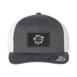 Flexfit 110M Trucker Mesh-Back Cap with Laser Engraved Patch