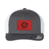 Flexfit 110M Trucker Mesh-Back Cap with Laser Engraved Patch