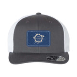 Flexfit 110M Trucker Mesh-Back Cap with Laser Engraved Patch