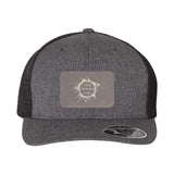 Flexfit 110M Trucker Mesh-Back Cap with Laser Engraved Patch