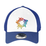 New Era® Snapback Contrast Front Mesh Cap Embroidery