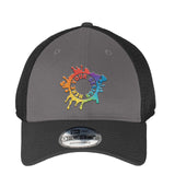 New Era® Snapback Contrast Front Mesh Cap Embroidery