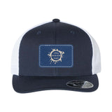 Flexfit 110M Trucker Mesh-Back Cap with Laser Engraved Patch