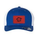 Flexfit 110M Trucker Mesh-Back Cap with Laser Engraved Patch