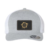 Flexfit 110M Trucker Mesh-Back Cap with Laser Engraved Patch