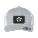 Flexfit 110M Trucker Mesh-Back Cap with Laser Engraved Patch