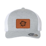 Flexfit 110M Trucker Mesh-Back Cap with Laser Engraved Patch