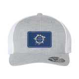 Flexfit 110M Trucker Mesh-Back Cap with Laser Engraved Patch