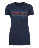 America 1776 Womens 4th of July T Shirts