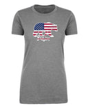 American Flag Bearica Womens 4th of July T Shirts