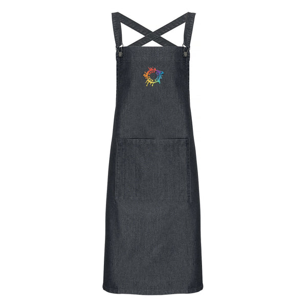 Artisan Collection by Reprime RP129 Cross Back Barista Apron Black Os