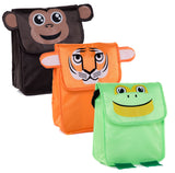 Assorted Animals - Kids Lightweight/Insulated Lunch Bag w/ Strap - Mato & Hash