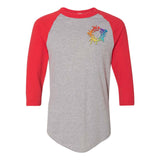 Augusta Sportswear Three-Quarter Raglan Sleeve Baseball Jersey Embroidery - Mato & Hash