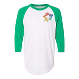 Augusta Sportswear Three-Quarter Raglan Sleeve Baseball Jersey Embroidery - Mato & Hash