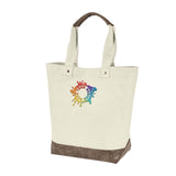 Authentic Pigment Canvas Resort Tote Embroidery - Mato & Hash