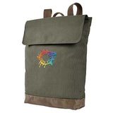 Authentic Pigment Canvas Rucksack Embroidery - Mato & Hash