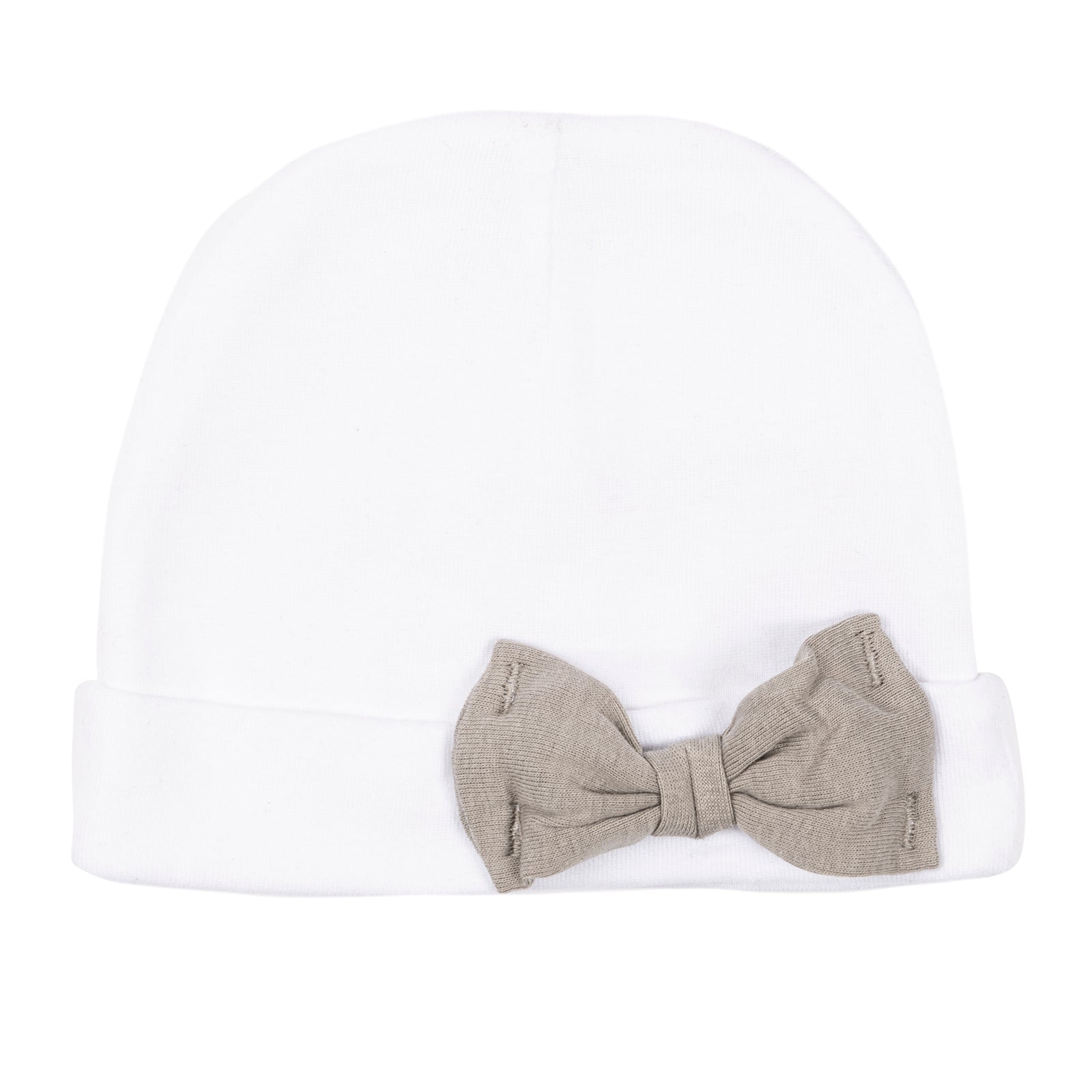Baby Hat w/ Contrasting Bow - Mato & Hash