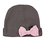 Baby Hat w/ Contrasting Bow - Mato & Hash
