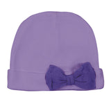 Baby Hat w/ Contrasting Bow - Mato & Hash