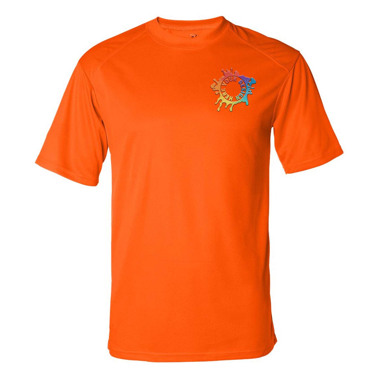 Badger B-Core Men's Performance Polyester T-Shirt Embroidery - Mato & Hash