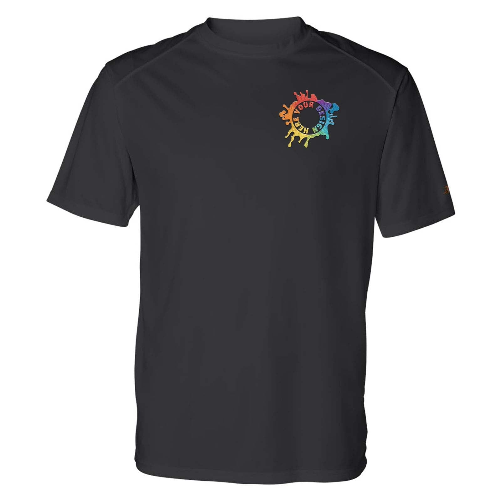 Badger B-Core Men's Performance Polyester T-Shirt Embroidery - Mato & Hash