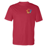 Badger B-Core Men's Performance Polyester T-Shirt Embroidery - Mato & Hash