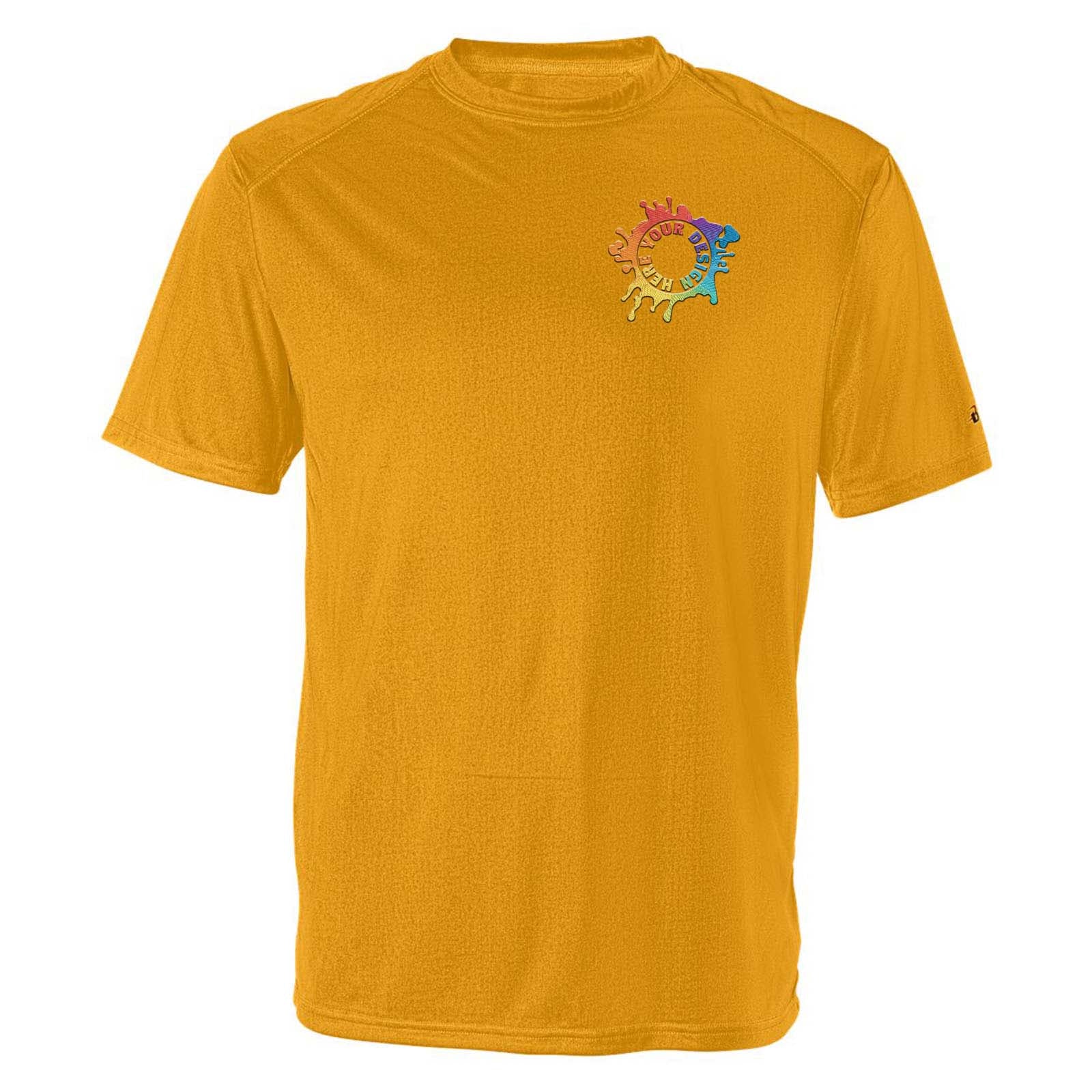 Badger B-Core Men's Performance Polyester T-Shirt Embroidery - Mato & Hash