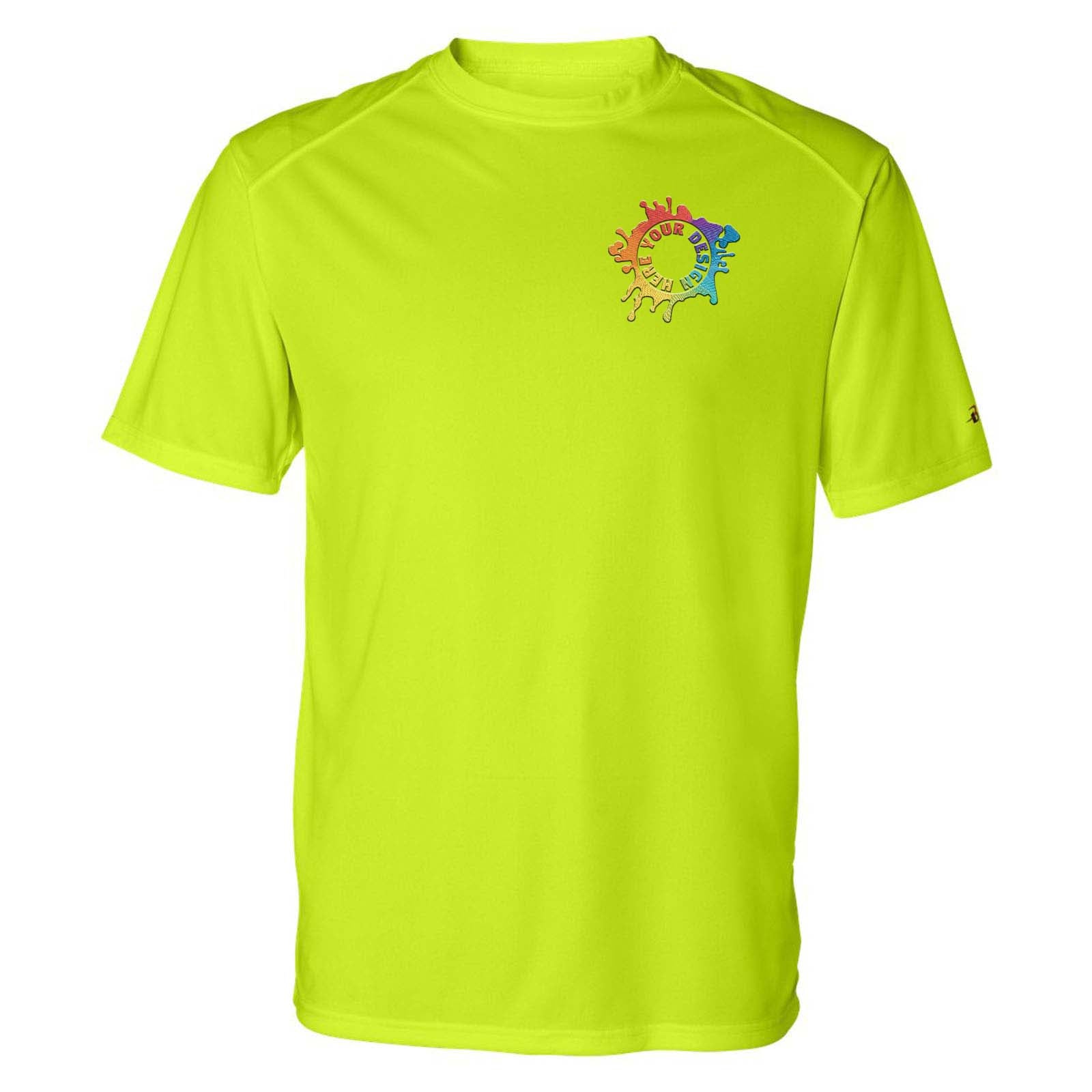 Badger B-Core Men's Performance Polyester T-Shirt Embroidery - Mato & Hash