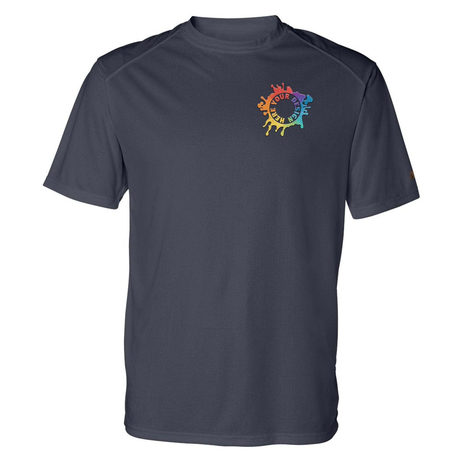 Badger B-Core Men's Performance Polyester T-Shirt Embroidery - Mato & Hash