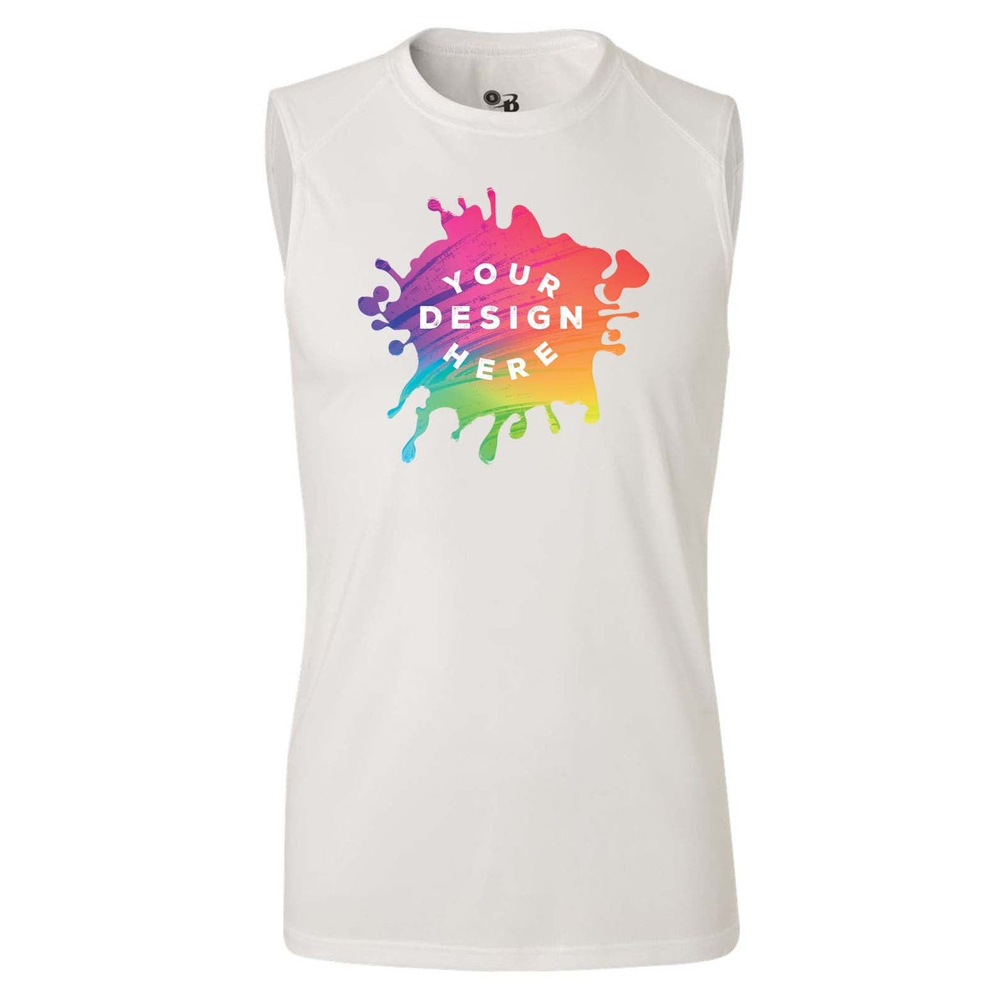 Badger Men's B-Core Sleeveless T-Shirt - Mato & Hash