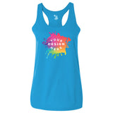 Badger Women's B-Core Racerback Tank Top - Mato & Hash