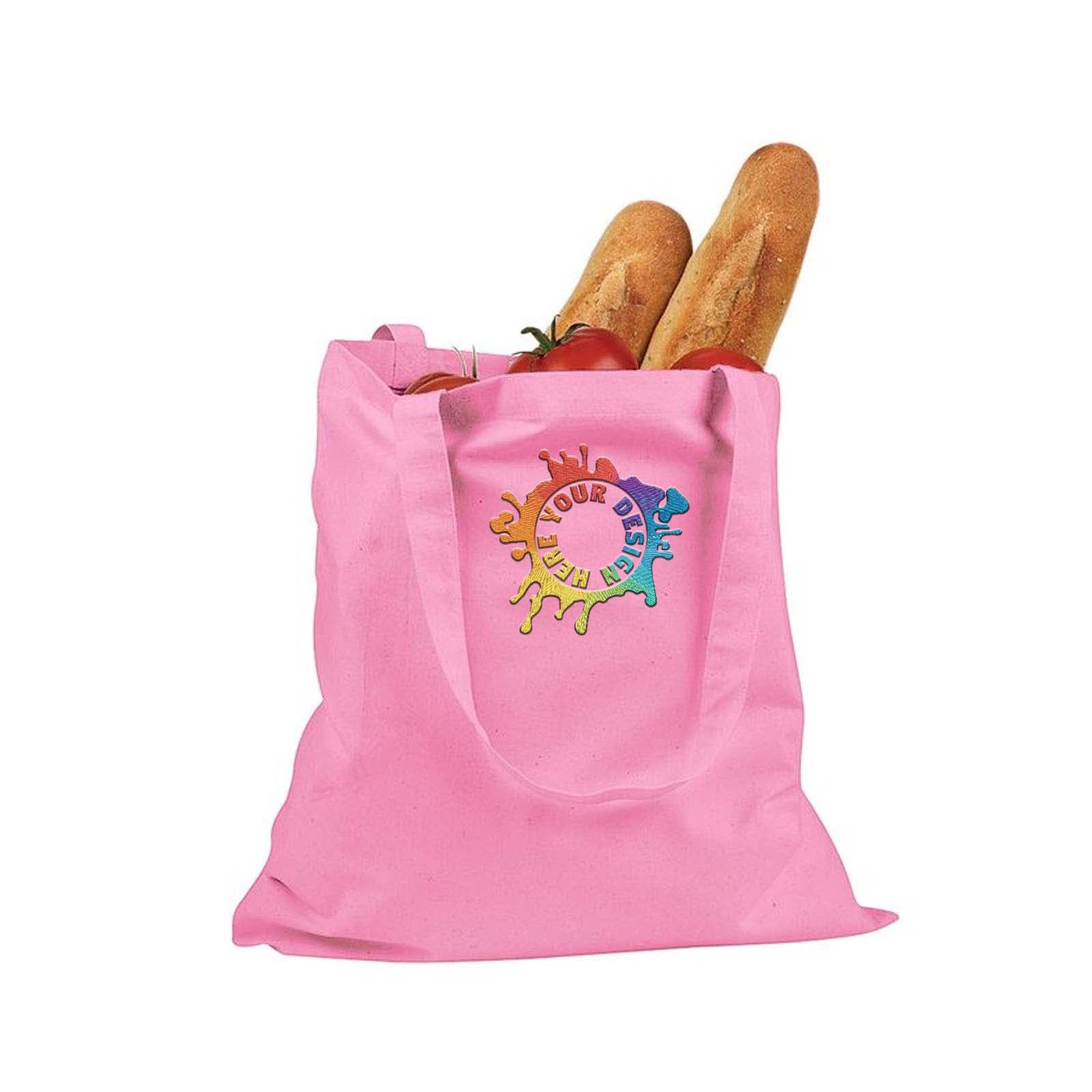 BAGedge 6 oz. Canvas Promo Tote Embroidery - Mato & Hash