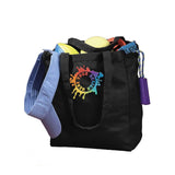 BAGedge Canvas Book Tote Embroidery - Mato & Hash