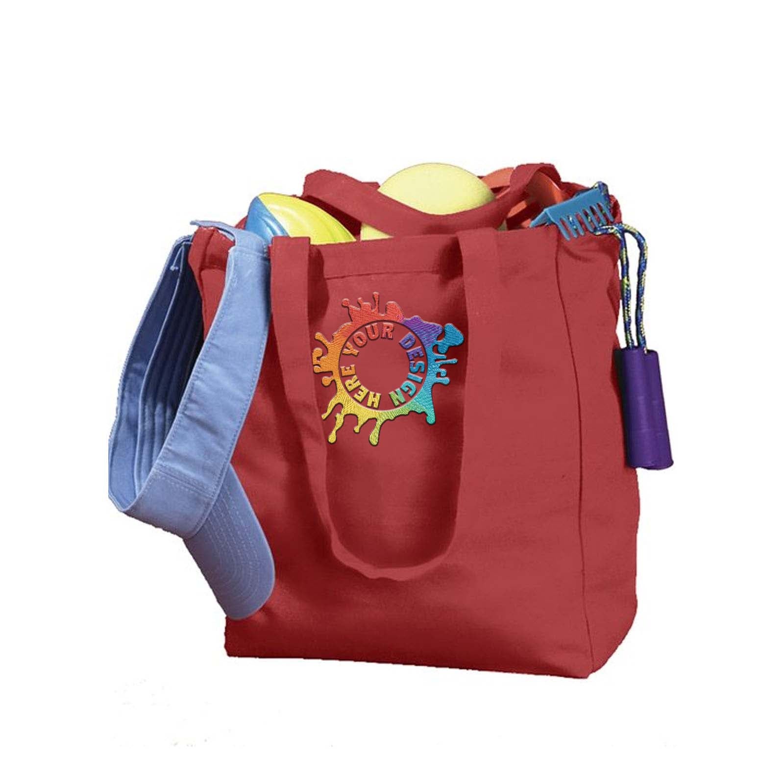 BAGedge Canvas Book Tote Embroidery - Mato & Hash