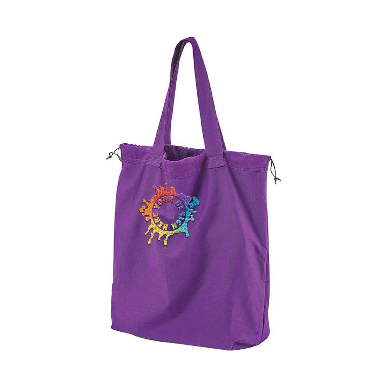 BAGedge Drawstring Tote Embroidery