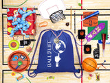 Ball Is Life Basketball Cotton Drawstring Bag